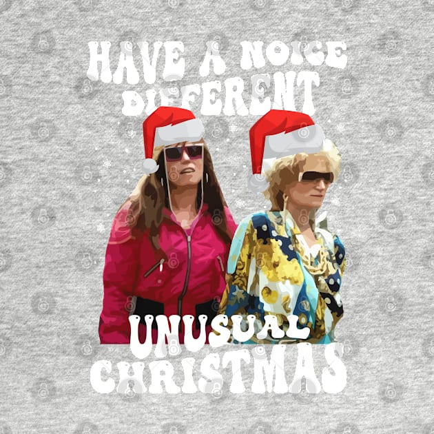 Funny Christmas Kath And Kim Have A Noice Christmas by Chea Shepherd